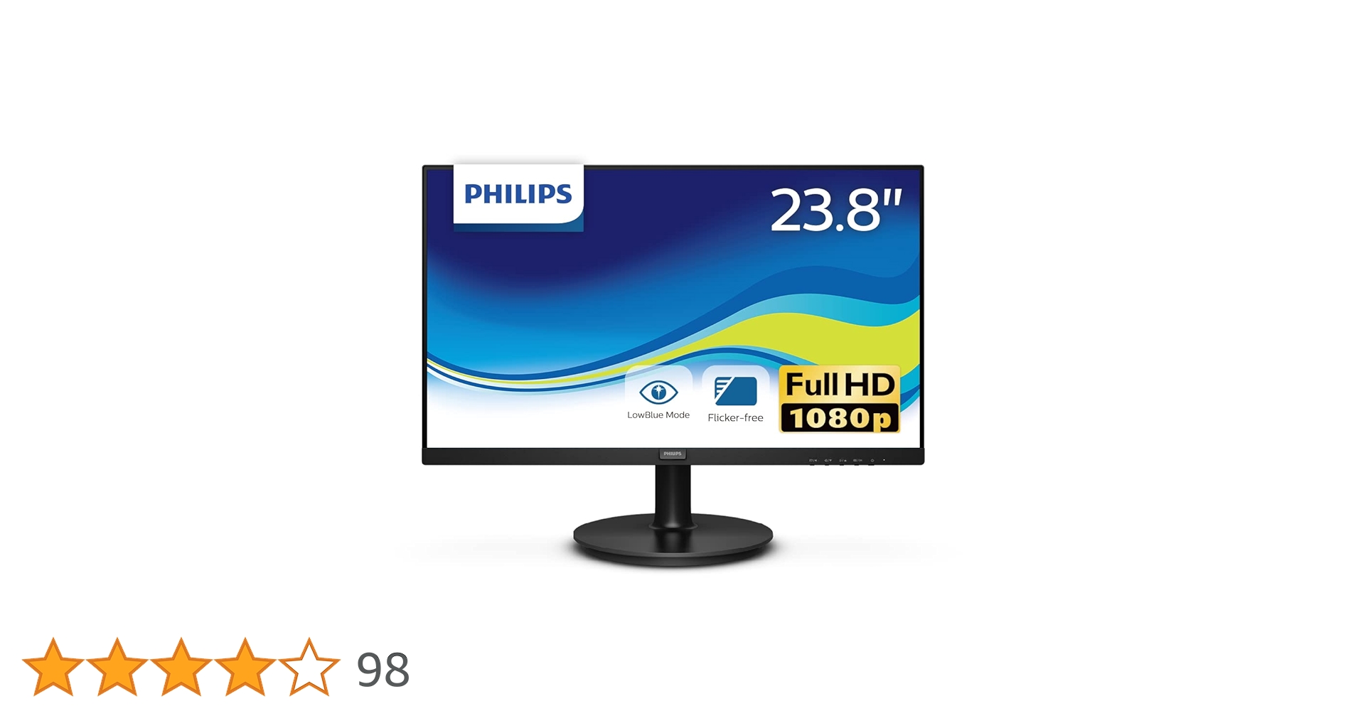 (超美品)PHILIPS 23.8インチ FHD モニター 61+nU9YbYhL._AC_UL210_SR210,