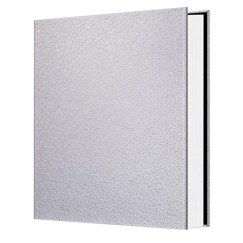 Fintie Photo Album 4x6 Photos - 600 Pockets Large Capacity Albums Book Cover for Family Wedding Anniversary Baby Vacation Pictures, White Gold