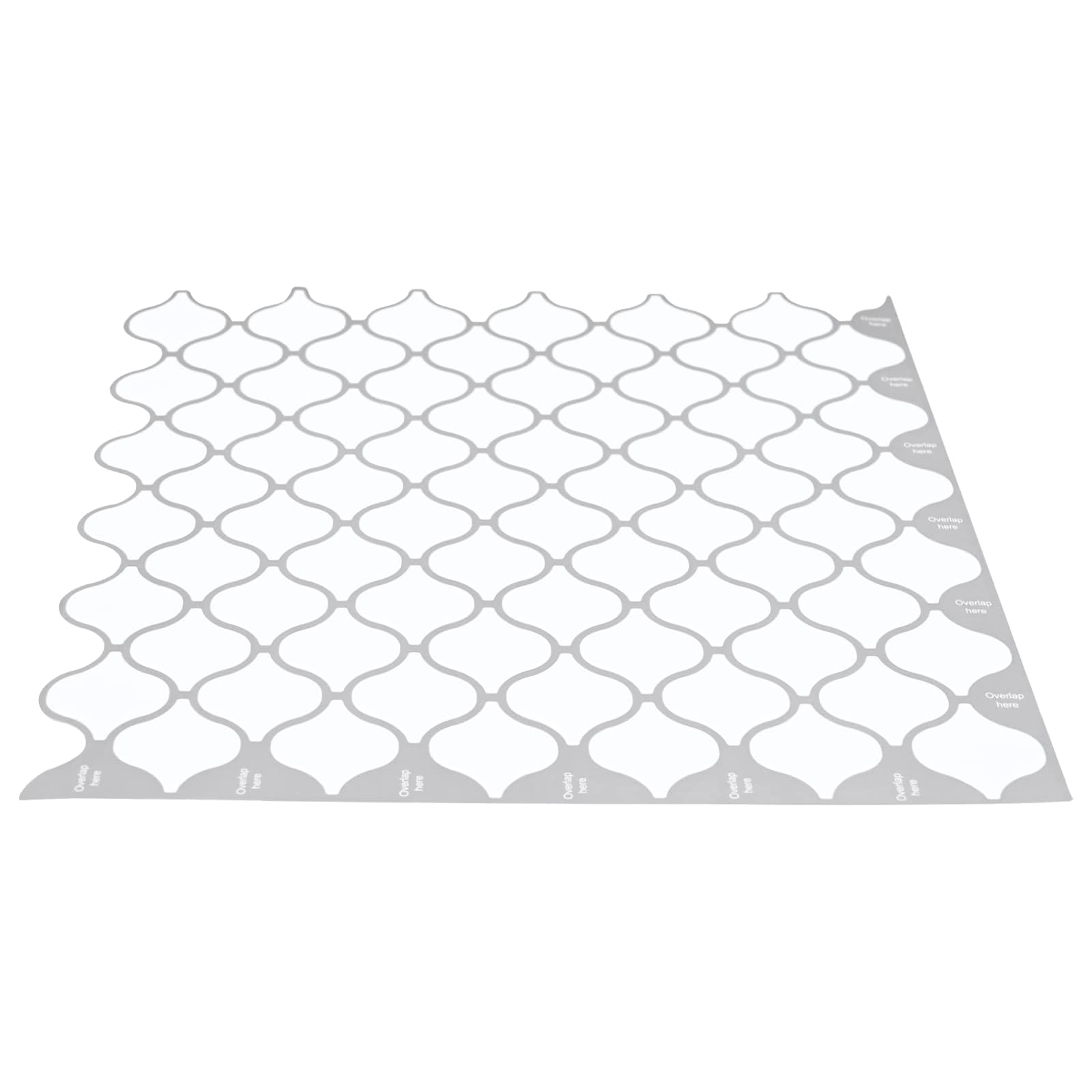 vidaXL Baldosa Lanturn 20 uds. 27 x 27 cm Poliuretano y PET