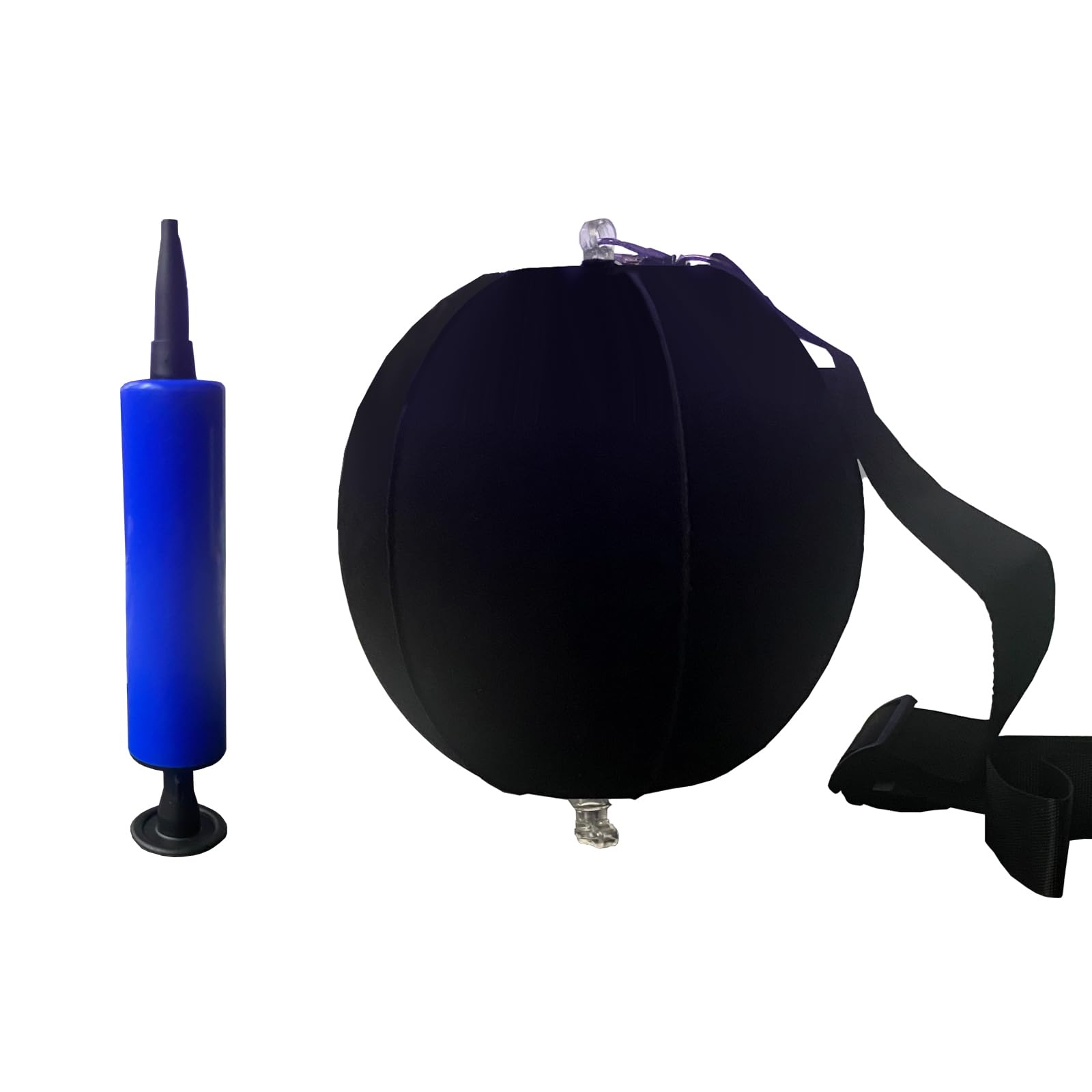 Endysis Golf Swing Training Assist Ball, Golf Swing Training Aid, Inflatable Smart Ball, Arm Assist Accessories with Pump Adjustable Straps, Gifts