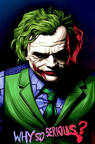 Impression Wall Decor Quotes Why So Serious Poster Without Frame 12 X 18 Inch Amazon In Home Kitchen