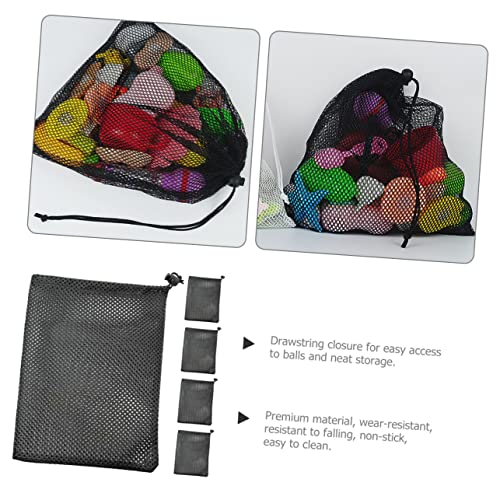HONMEET 5 Pçs Bolsas De Malha Para Brinquedos Bolsa De Malha Com Cordão Bolsas Organizadoras De Malh