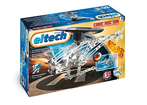 Hélicoptère solaire Eitech C71 jeu de montage en métal sans pile
