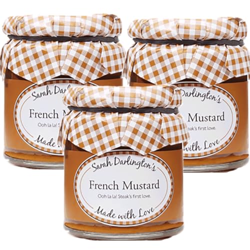 Mrs Darlingtons French Mustard - 170g - Pack of 3