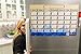 Dry Erase Board Monthly Magnetic Calendar for Refrigerator - 11