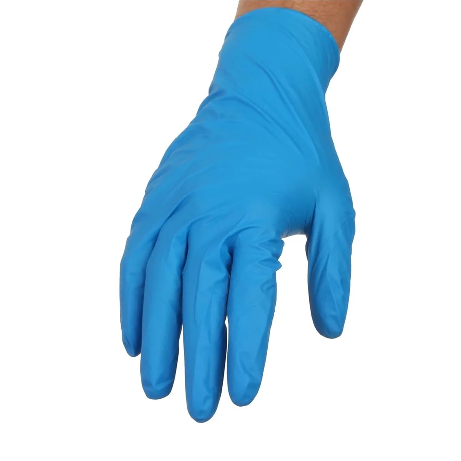 Genérico Paquete de 20 guantes desechables de nitrilo, resistentes a pinchazos for cocina multiusos, cuidado de mascotas y bebés