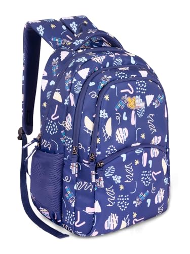 Image of Lyra Sweet Treats 37L School Backpack - Ice Cream & Candy Fun Edition | For Kids (Girls & Boys)