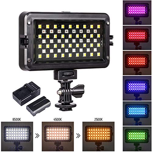 VILTROX RGB Led Video Light Kit CRI95+ Full Color Output Dimmable 3300K-5600K Bi-Color