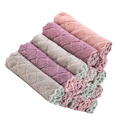 CIYODO 15Piezas Paños de Cocina Reutilizables de Doble Cara de Absorbentes y Ligeros Limpieza y Utensilios de Cocina