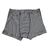 HERMKO 2690005 Jungen Thermo-Pant innen angeraut, Größe:116, Farbe:Marine Ringel