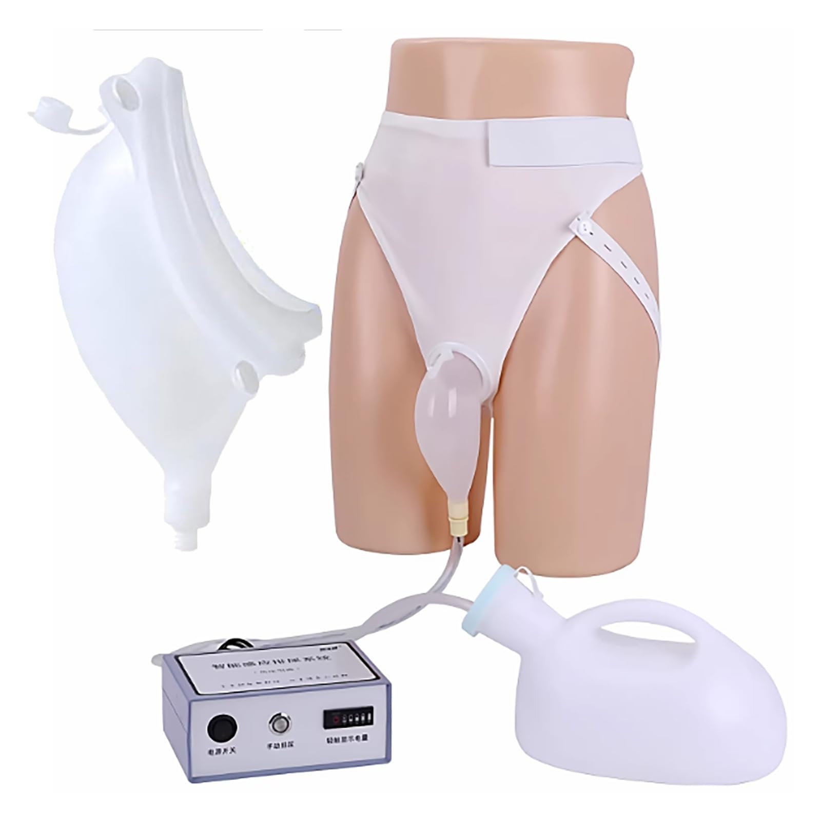 Intelligent Electric Urine Collector,Automatic Sensing Urinal With 2000ml Urinal,Wearable Urine Collection Bag(Elderly men)