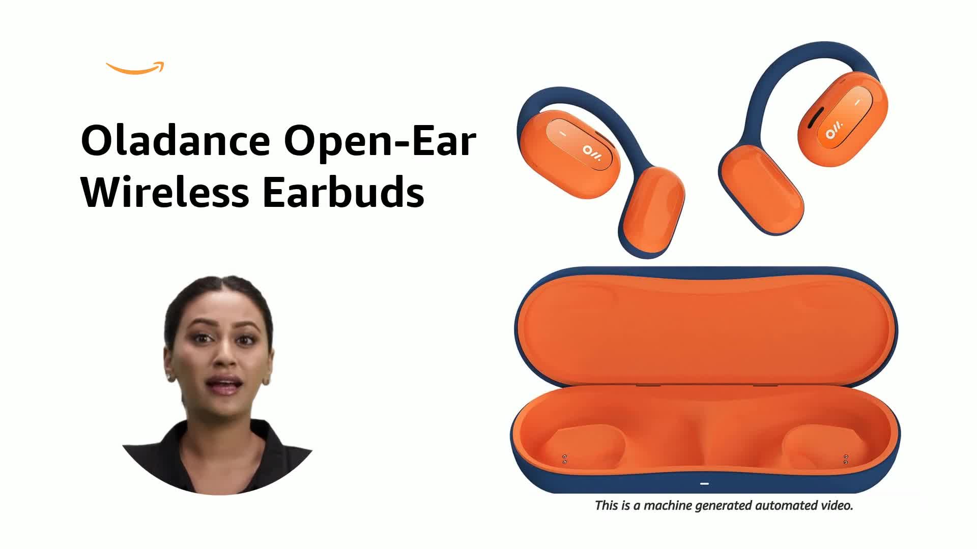 Oladance Wearable Stereo Open-Earbuds Wireless Bluetooth Earbuds