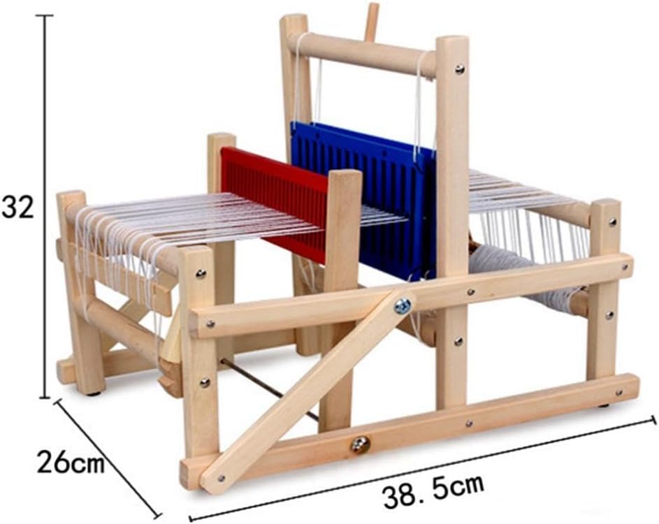 Wooden Multifunctional Weaving Loom for Hand Eye Coordination Concentration