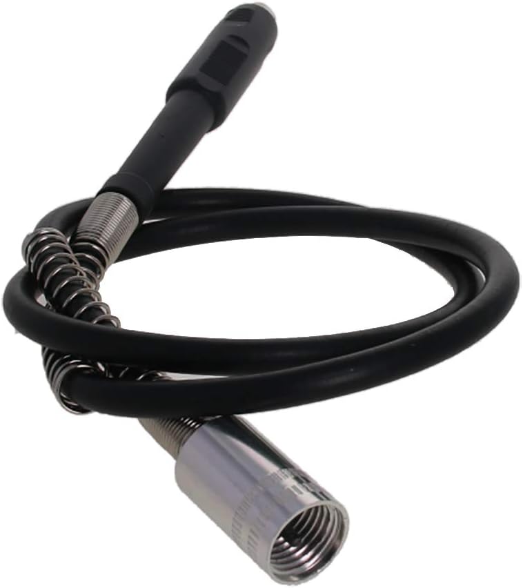 Heyiarbeit Rotary Drill Tool Flex Shaft Attachment, 39" Length for Keyless Chuck Collet Grinder