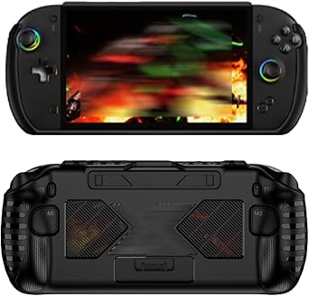 daunke Case for OneXPlayer OneXFly APEX Game Console, Shockproof,Scratch Proof,Portable Durable,Slim & Lightweight Soft TPU ,Black