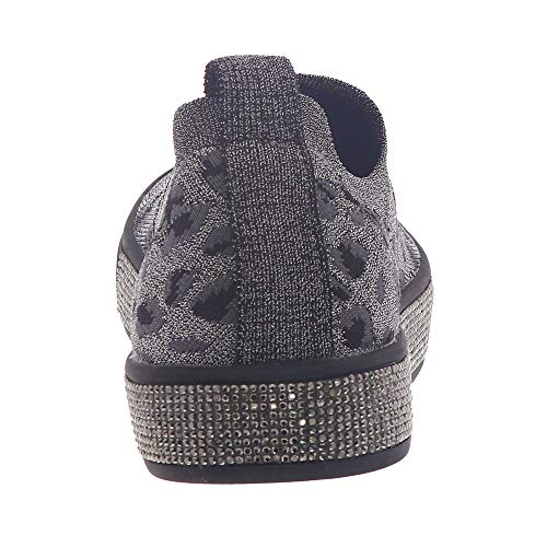 Image of Bernie Mev Gardenia Womens Slip On 38 M EU PewterBlack