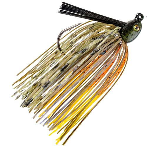 Leurre de pêche compact tungstène Strike King pour pêcher sans s'accrocher - 2