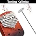 Small Hammer for Tuning Kalimba Thumb Piano, Craft hammer Mallet for Small Projects, Jewelry Making, Watch Band, Handcraft, 2 Pcs