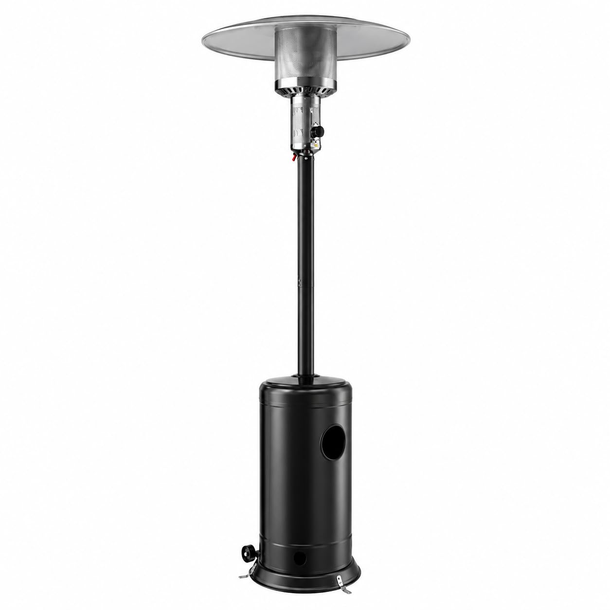 Outdoor Patio Heater by Glownary – 30 X 87 inches, Black, Model 554ph1blk