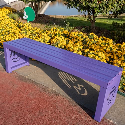 Banc d'extérieur en métal pour sublimer vos soirées sur le patio