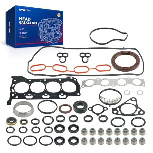 Image of KAX Engine Cylinder Head Gasket Set Compatible with Toyota Prius 2010, 2012-2020, Prius V 2012-2017, Corolla 2020 1.8L, Lexus CT200h 2011-2017, Prius Plug-in /Prius AWD-e, Head Gasket Kit, HS26515PT-1