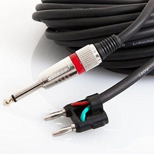 EMB Professional QTB-16G25F - 1/4 inch to Banana - 16 Gauge 25 Feet