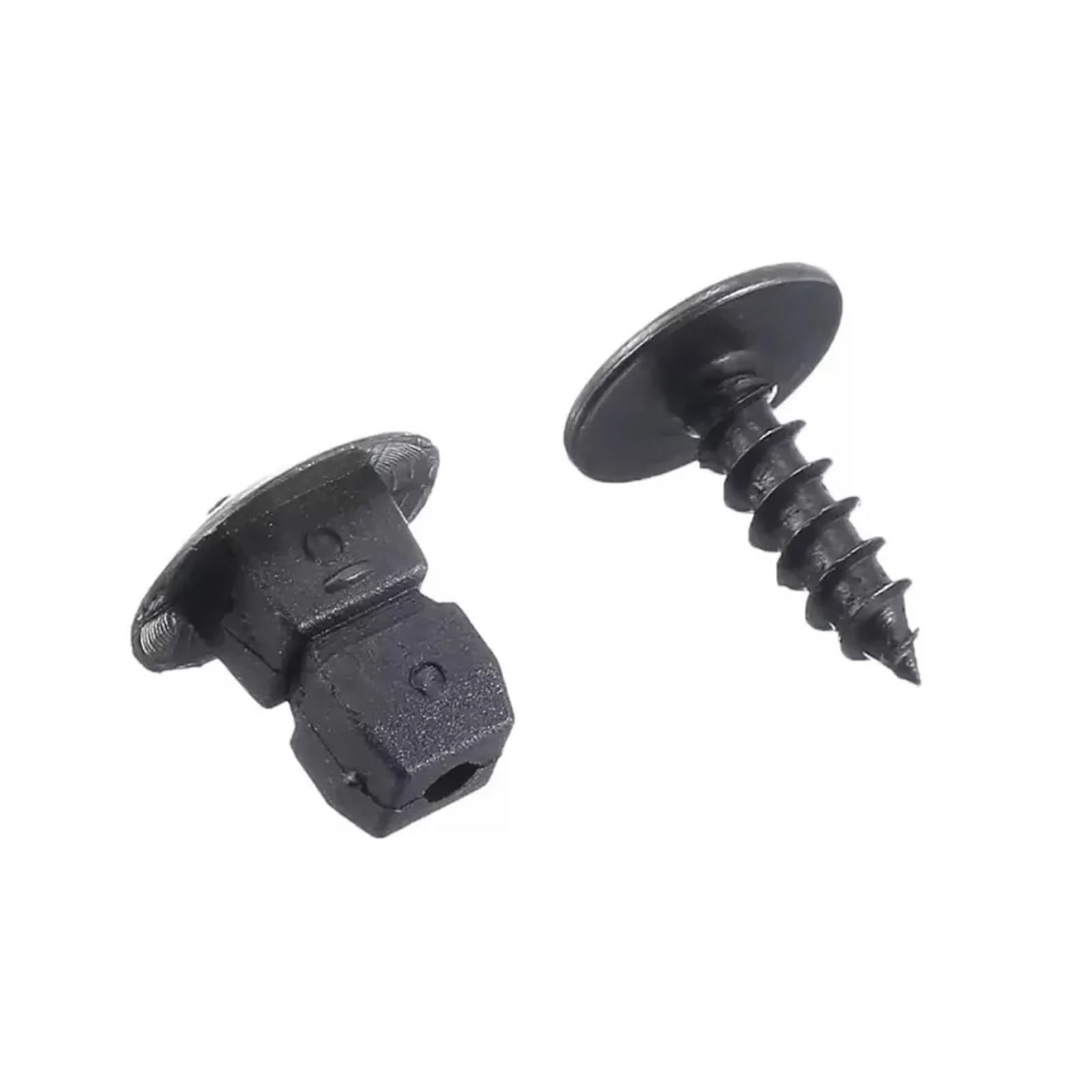 Kxfvyne 60Pcs 20/40/ Tx25 Fenders Liner Mudguard Fastener Clips Screws Retainer Base Buckle Compatible(60Pcs)
