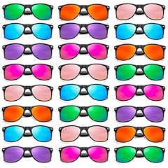 24 Black Frame//Neon Mirrored