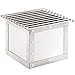 Cal-Mil 3407-55 Urban Chafer Alternative, 8.25" Height, 12" Width, 12" Length, Stainless Steel