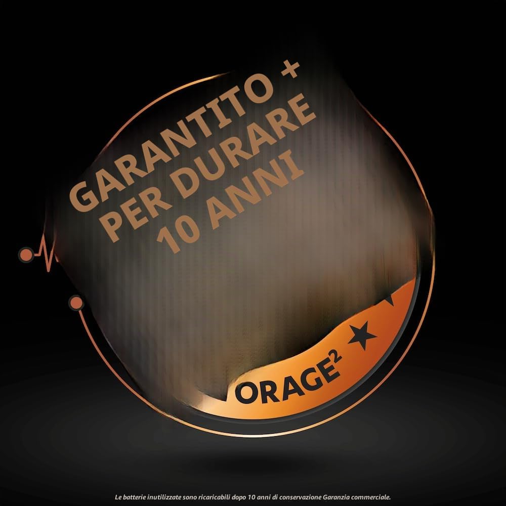 12X Duracell AA Ricaricabile 1300 mAh (3 Blister Da 4 Batterie) 12 Pile Stilo Ricaricabili (HR6/DC1500)