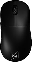 Nyfter - Premium Gaming Mouse ELT Ergolight 4K Wireless 52g Superlight Pixart PAW 3995 up to 26000 DPI for Ultra Fast Gameplay (Black)