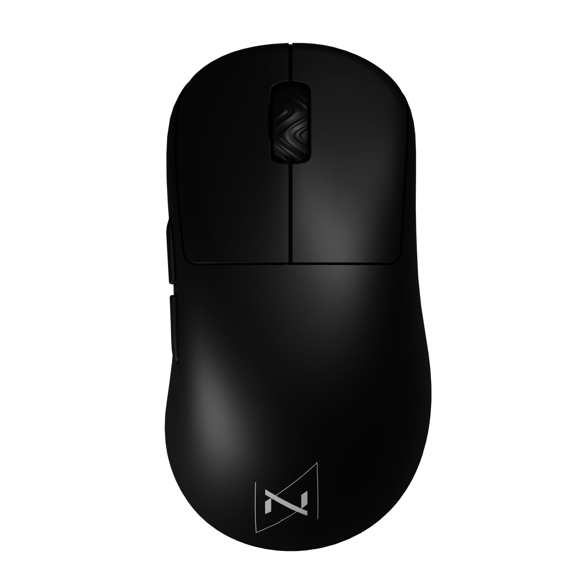 Nyfter - Premium mysz gamingowa ELT Ergolight 4K bezprzewodowa 52 g Superlight Pixart PAW 3995 do 26000 DPI zapewnia bardzo szybką rozgrywkę (czarna)