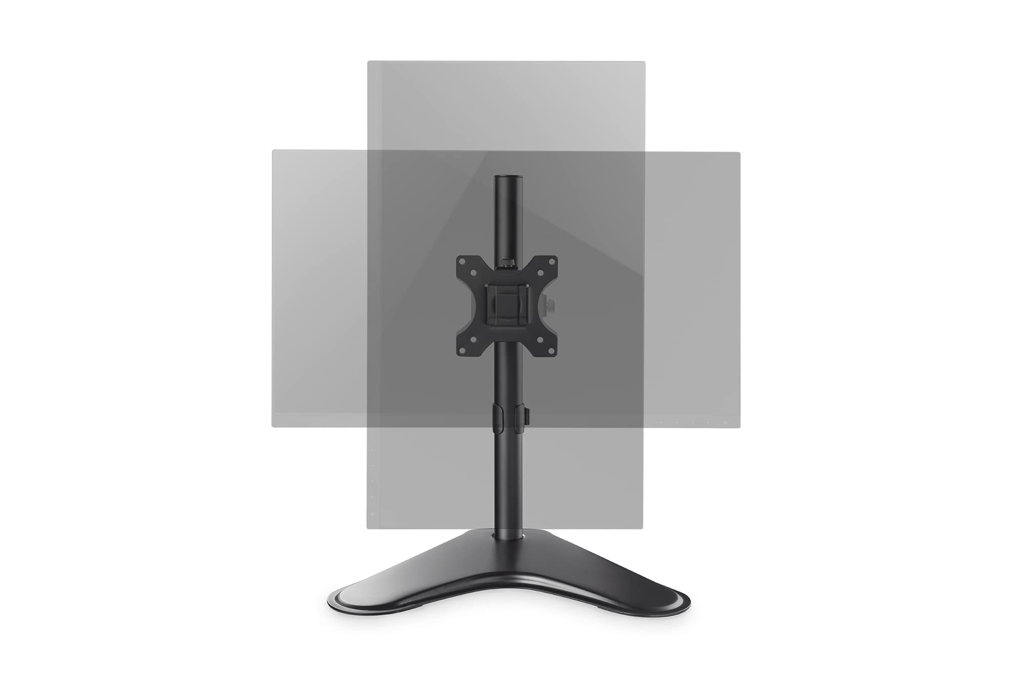 DIGITUS Supporto per monitor - Supporto - 1 monitor - Fino a 32 pollici - VESA 75x75, 100x100 - Nero