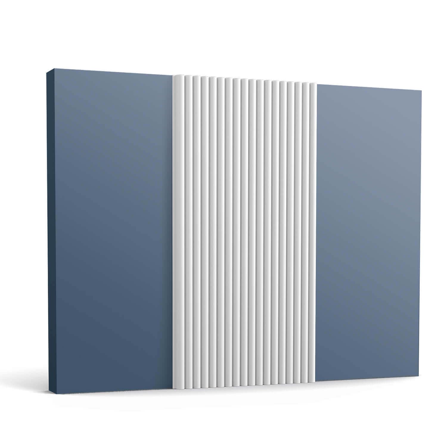 Panneau mural WX210 REED crée une tête de lit cannelée design dans votre chambre