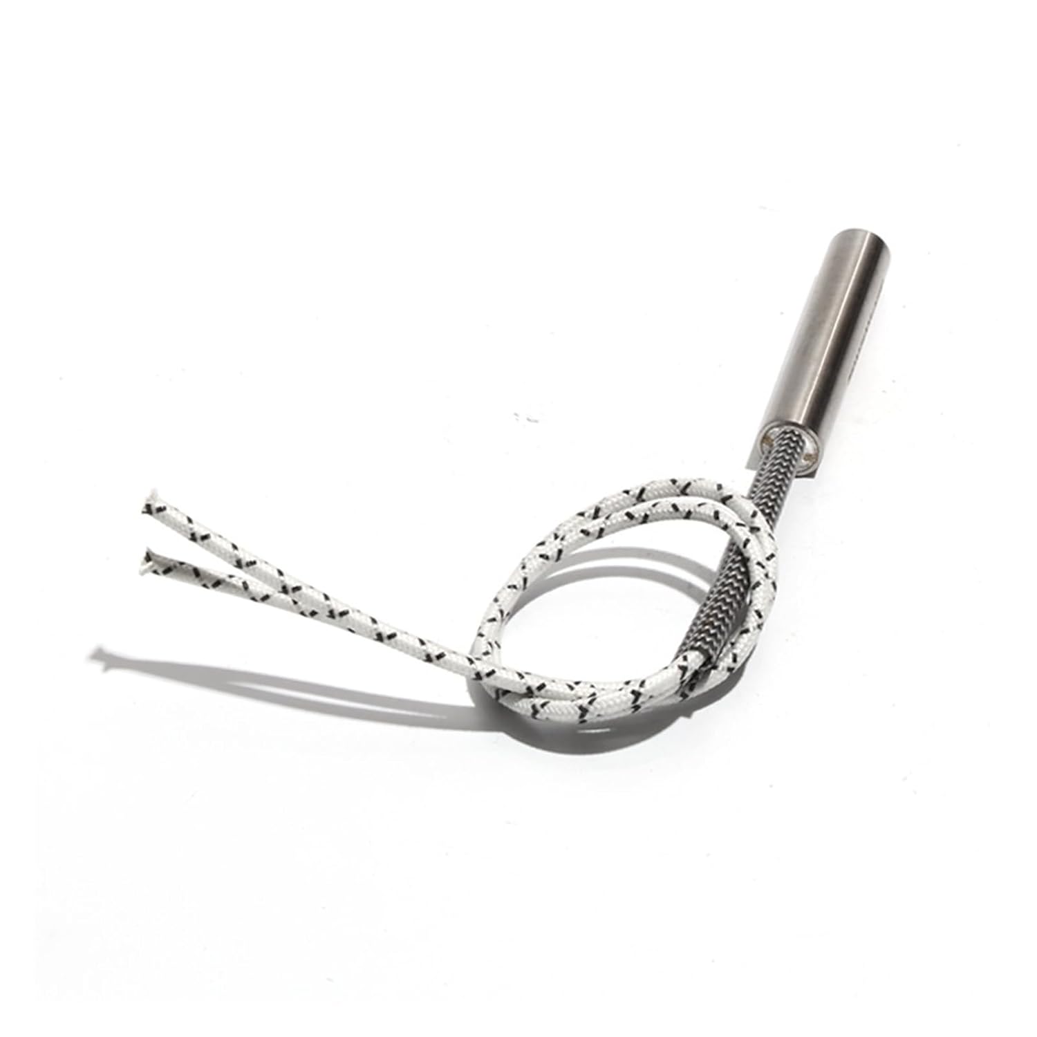 2PCS 18mm 40~60mm Low Pressure Single End Electric Heating Tube 316SUS Low Pressure Mould Heating Cartridge Heater(24V,316SUS 110W 18x45mm)