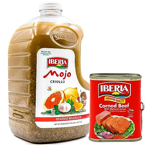 Iberia Corned Beef, 12 oz + Iberia Mojo Criollo, 1 gallon