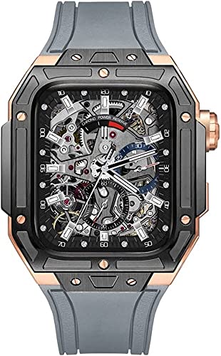 Funda para iWatch 45mm antichoque que evita arañazos con marco de metal estructural