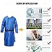 Adult X-ray Radiation Protection Suit Apron with Thyroid Collar and Lead Hat, 0.35mmPb/0.5mmPb Lead Coating(A2,0.5mmPb)