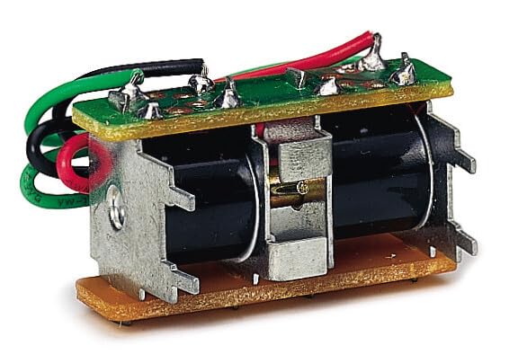 Moteur d’aiguillage électrique double pour aiguillage train miniature