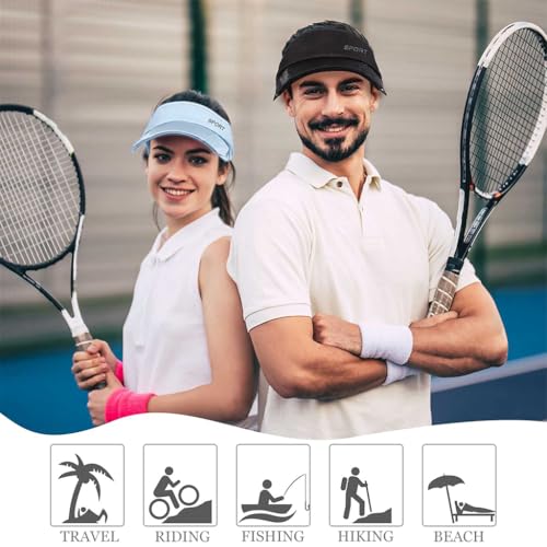 Image of PALAY Cap for Women Stylish, Summer Caps for Women, Extendable Side Brim Sun Visor Womens Hat, Fashion Breathable Hats with Sweatband for Biking, Running, Golfing