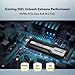 Gigastone M.2 SSD 500GB PCIe 4.0 NVMe SSD PS5, Turbo Speed 5,000MB/s, Heat Sink, Internal Gaming Storage for PC/Laptop, Ideal Gamers, Video Editing and Creators