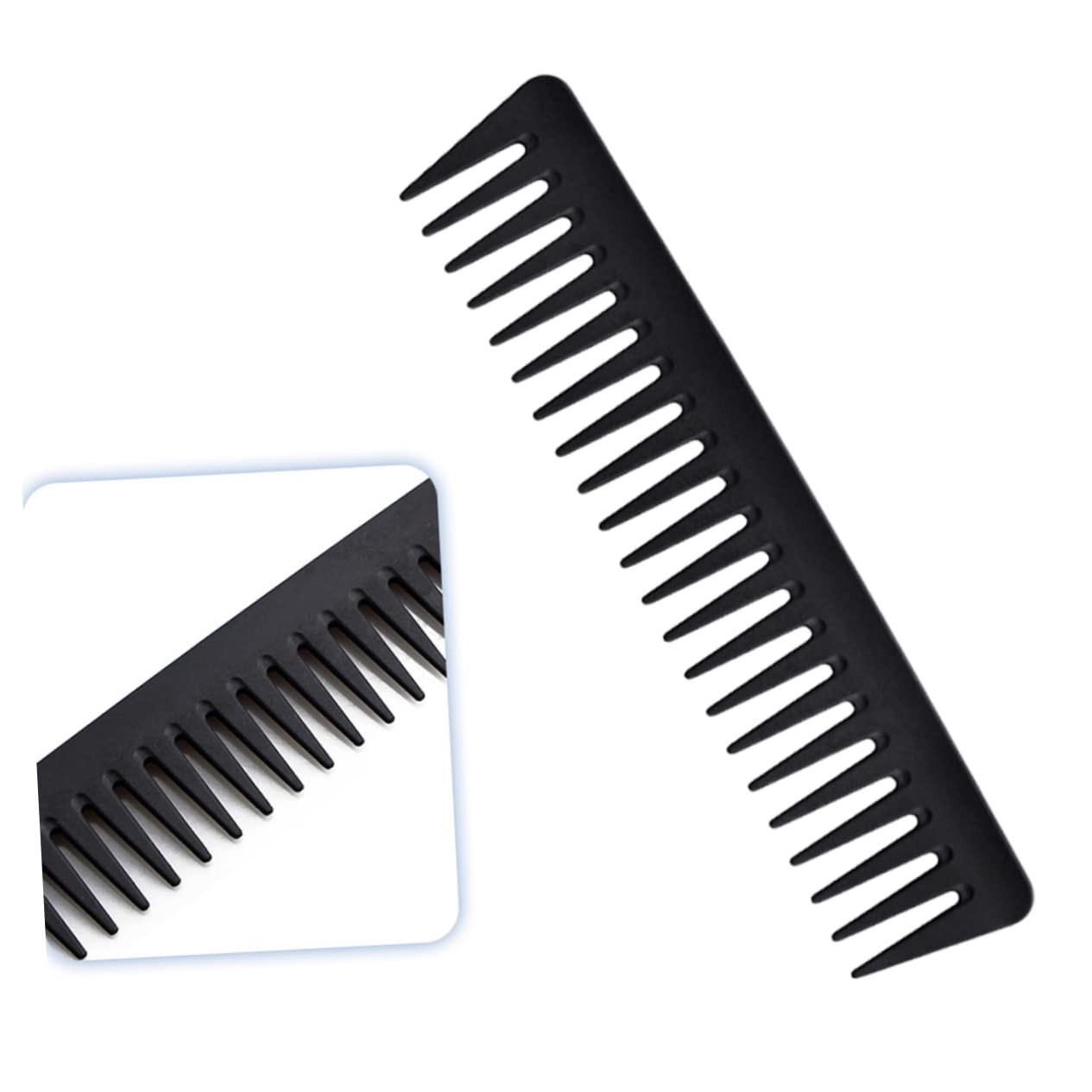 Healeved 9piezas Peine De Estilo Vintage De Dientes Anchos Para Peinados Slicked-back Peines De Peluquería Para Hombres Para Secado y Desenredado De Cabello