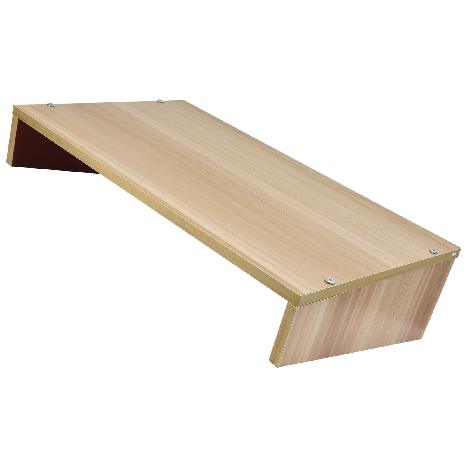 Fdit Stojak na Laptopa z Drewna, 20 X 12 X 5.1 Cala Regulowany Podnośnik do Komputera