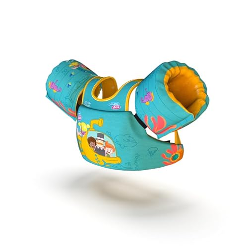 Boia Infantil com Colete Salva Vidas Nash - Mundo Bita Fundo do Mar