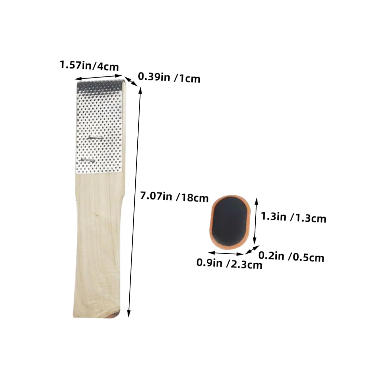 KOMBIUDA Complete Bike Tire Repair Kit Glue 12 Patches Sandpaper Adhesive for Road Mountain Hybrid Bicycles