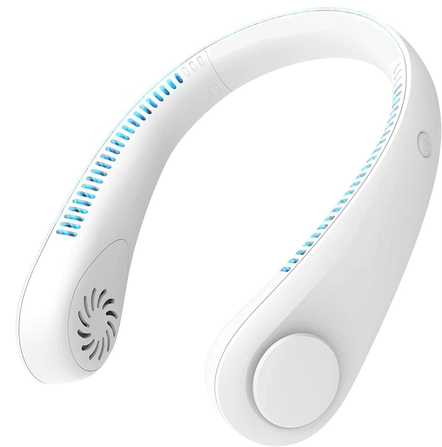 JB Supar Portable Bladeless Rechargeable Neck Fans | Better Then Table or Hand Fan | USB Charging Battery Fan | Smart Mini Hand Free 3 High Speed Fans Low Noise 360° Cooling (ONE YEAR WARRANTY) (B0CZJSKKPH) Amazon Price History, Amazon Price Tracker