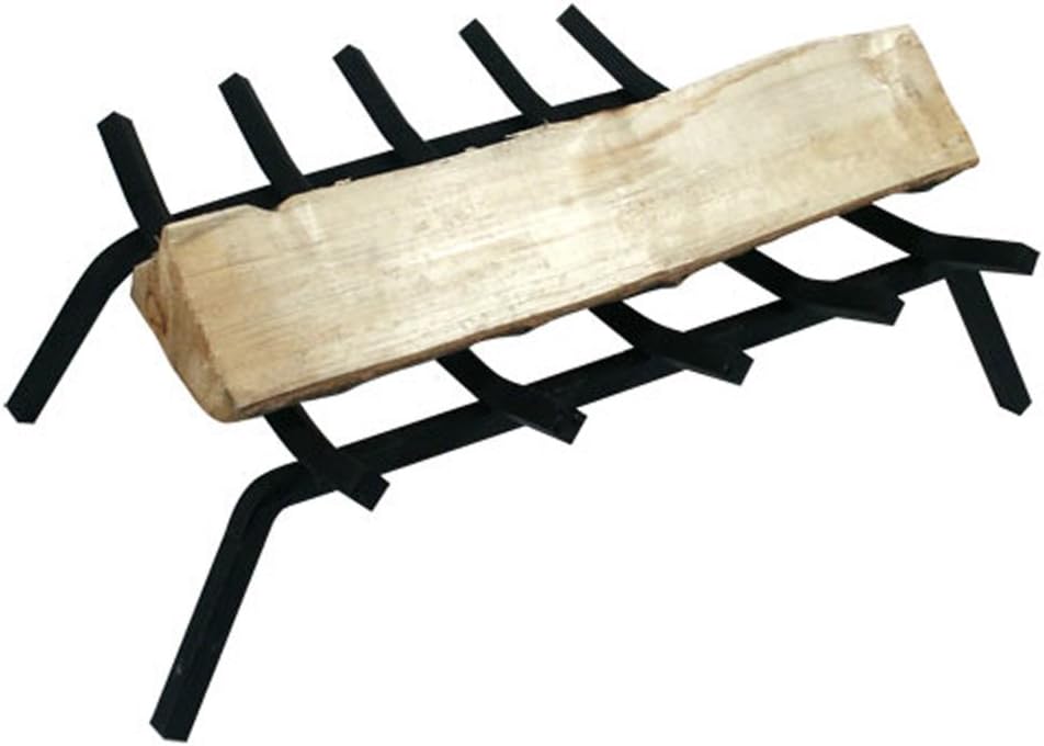 Woodeze Home Decorative Outdoor Fire Place Accessorie 36" Steel Bar Grate 5/8" Bars