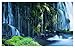 Produktbild WH-PORP 3D Tapete Cliff Wasser Wasserfall Wohnzimmer Schlafzimmer Tv3D Hintergrund Wand-350cmX245cm