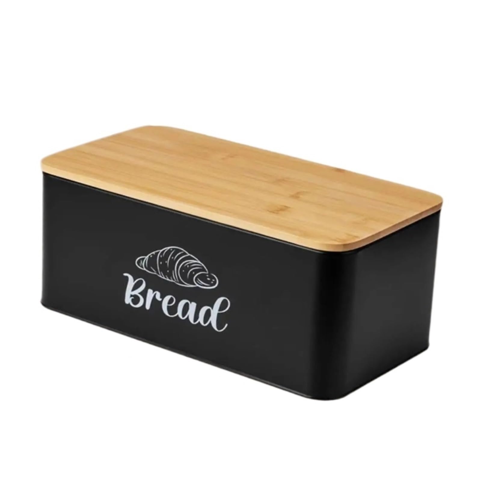 GIYXHU Bread Box Single Layer Storage Container For Farmhouse Home Pastries for Bread