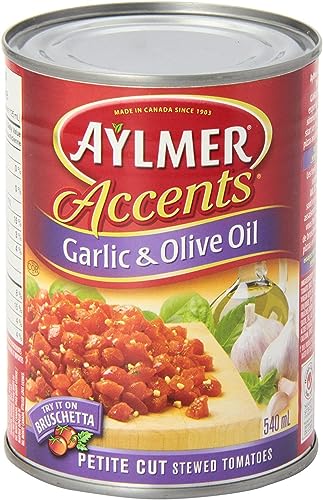 Aylmer Accents Tomates, Ajo y Aceite de Oliva 540 ml miniatura 5